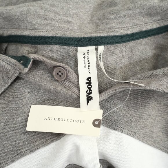 Gola x Anthropologie Team Jersey Mini Dress Floral Graphic Striped M NWT 276506 - Picture 10 of 10